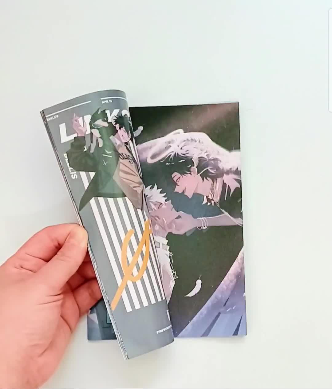 Link Click Artbook Gift Set: Anime Poster, Lomo Cards & Stickers