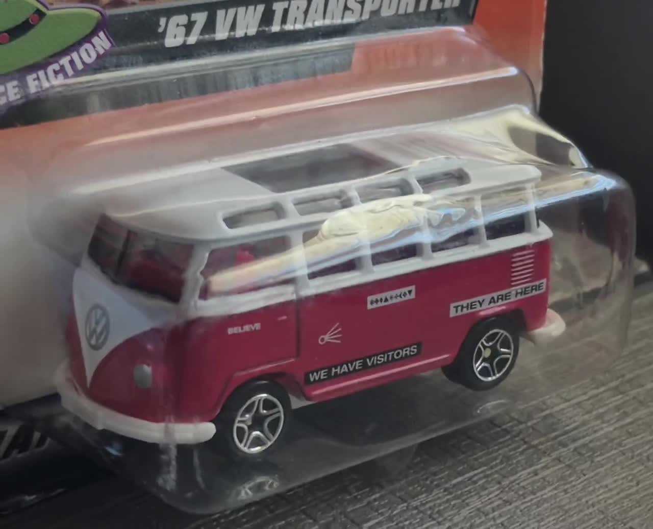 Volkswagen '67 VW Transporter Alien Visitors, 1967 Delivery Van on
