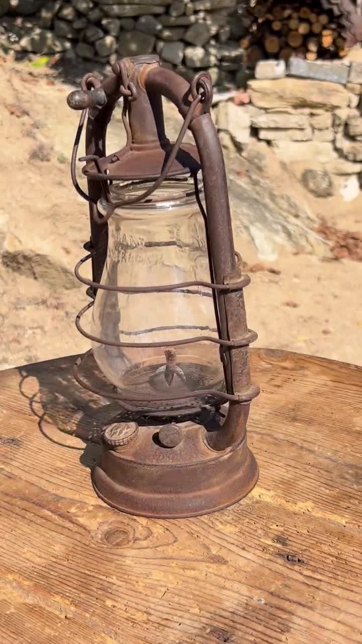 Vintage Feuerhand 323 Lantern: 1920s German Farm Gas Lamp - Etsy
