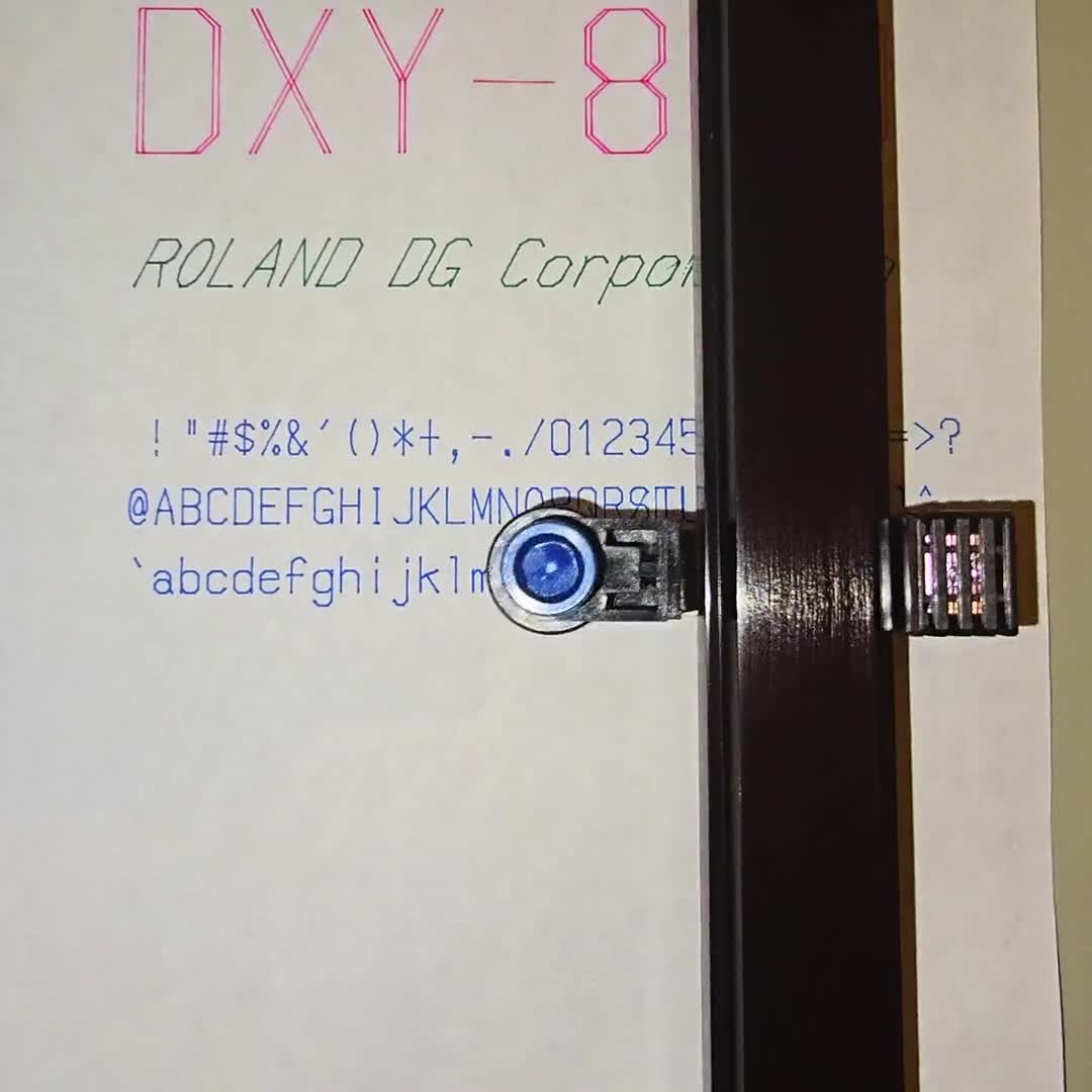 Vintage Roland DXY-880 X-Y Pen Plotter | 8-pen Auto Changer