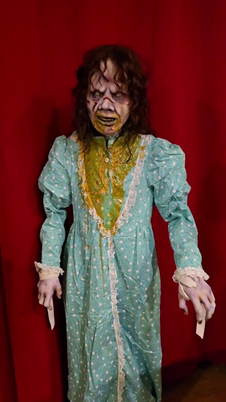 Exorcist Inspired Full Free Standing Poseable Figure 5 Foot 3