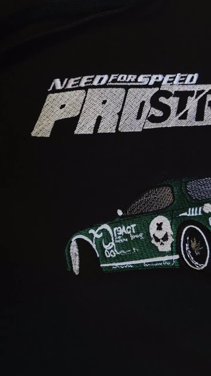 Need for Speed Prostreet Embroidery Hoodie | NFS CARBON | Mazda RX