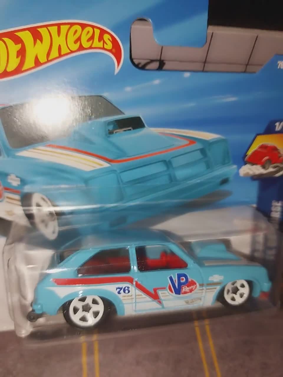 Hotwheels 76 Chevy Chevette Dragster From Drag Racers Series Short