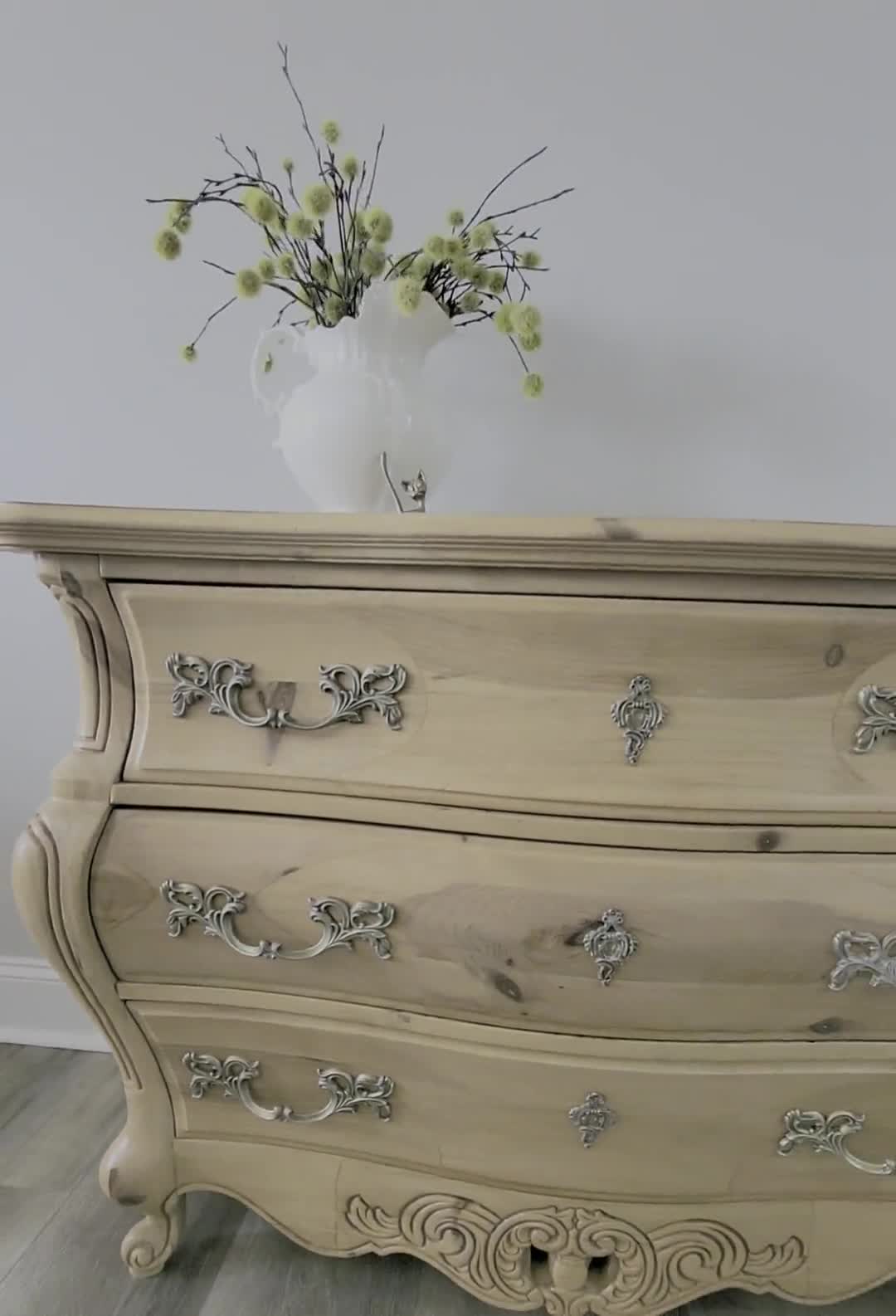 pulaski furniture 大型ミラー ヴィンテージ 127×87cm Vintage Pulaski Furniture With Mirror, Entryway Furniture, Dining