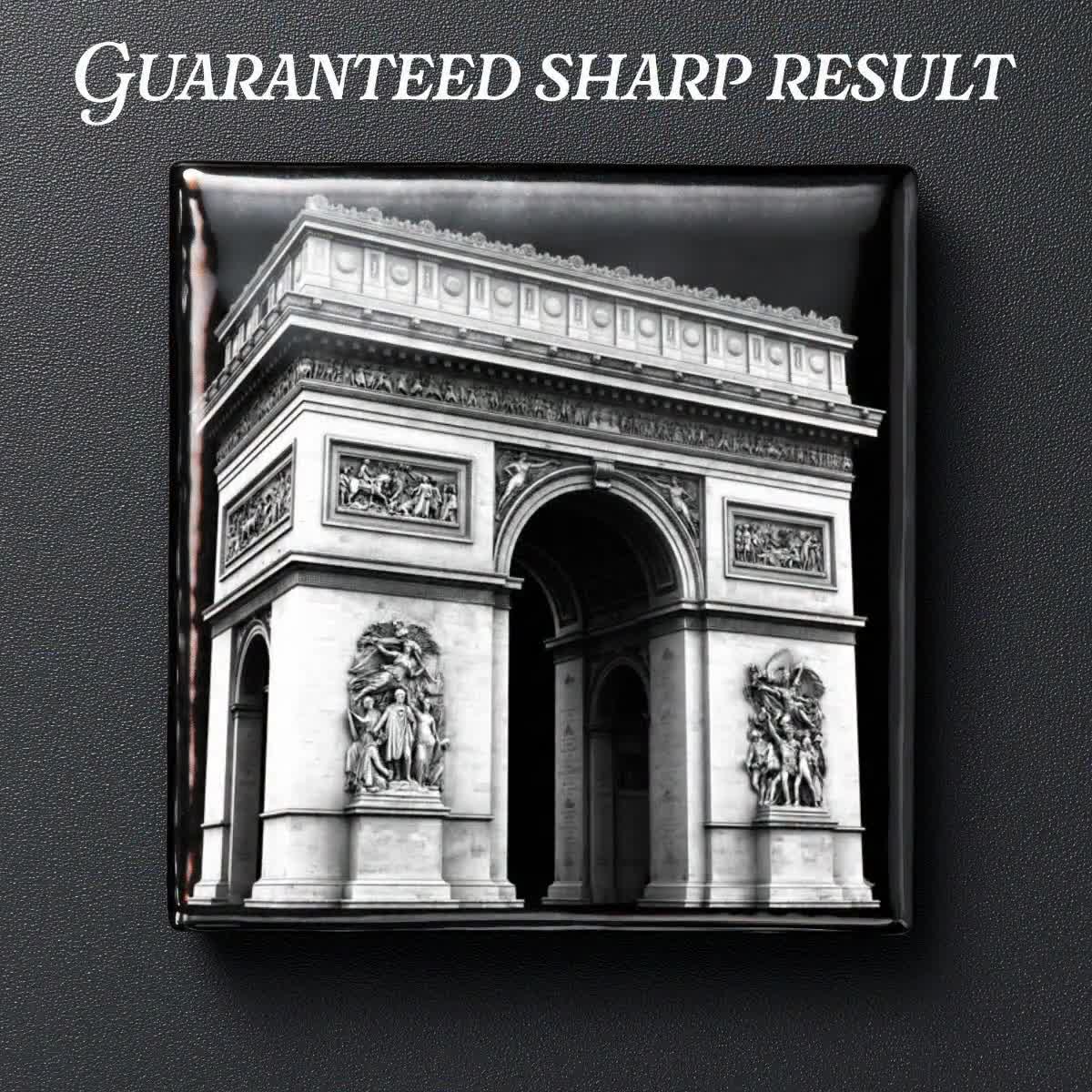 Arc De Triomphe Paris | French Monument Art | Slate Laser File
