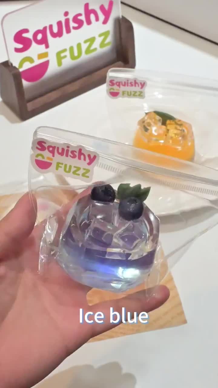 サンセット アイスドリンク タバスクイシー - ブルーベリーとアイス