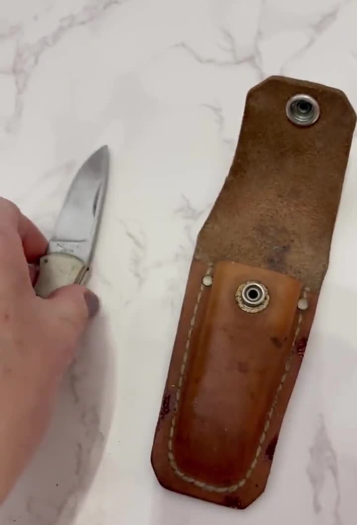 RARE Vintage Khyber 2715 Pocket Knife Stainless Steel Japan With
