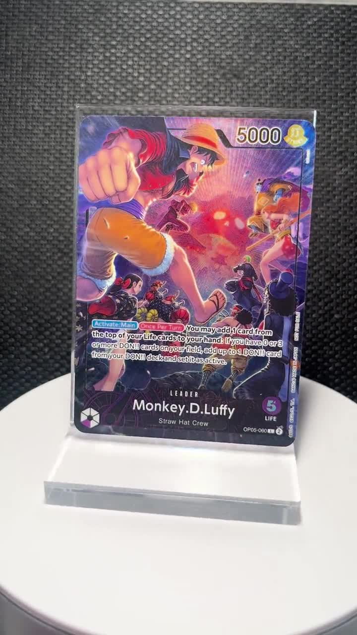 One Piece Luffy L Proxy Card OP05-060 | PSA Magazine Promo