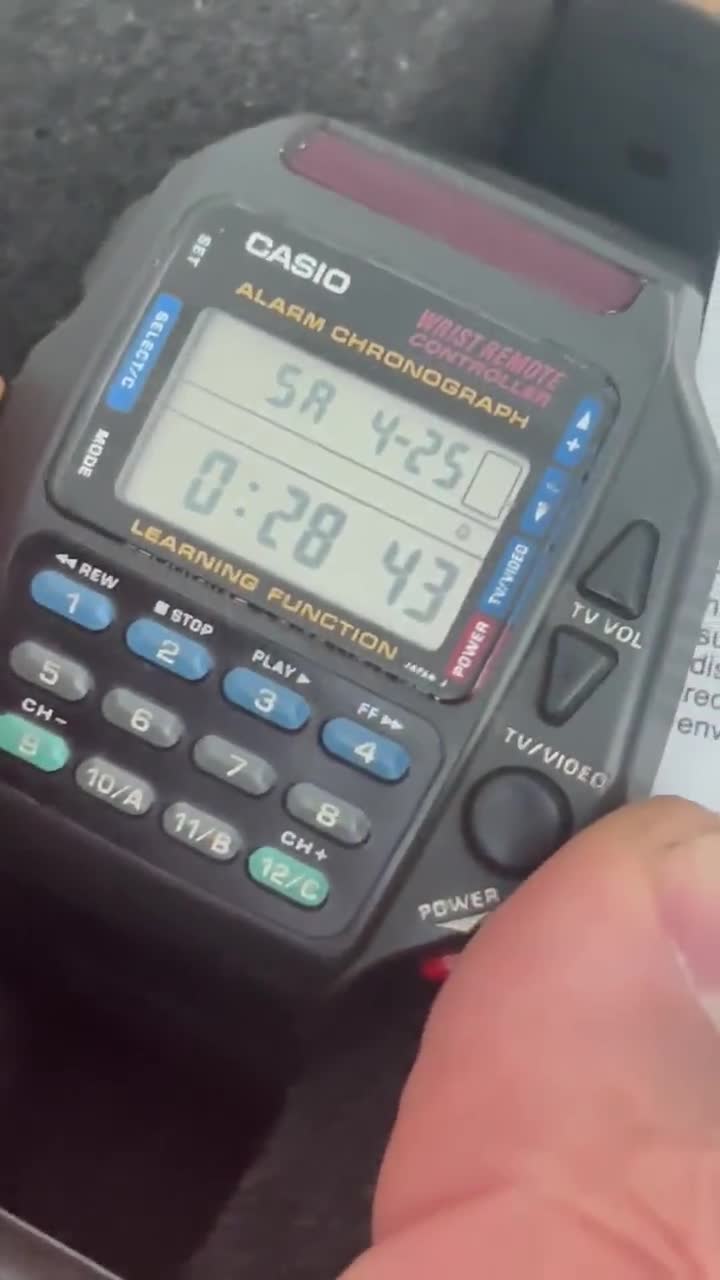 Casio CMD-50 Very RARE Japan Vintage Watch Remote Control, - Etsy
