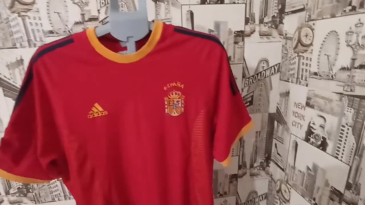 Vintage Spain Espana National Football Team Adidas 2003/04 Men's
