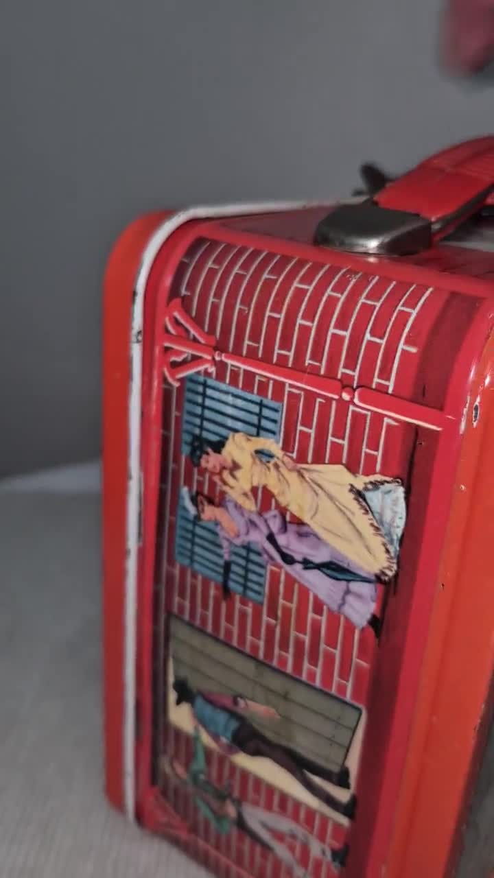 Vintage 1962 Gunsmoke Lunchbox and Thermos RARE 1962 Gunsmoke