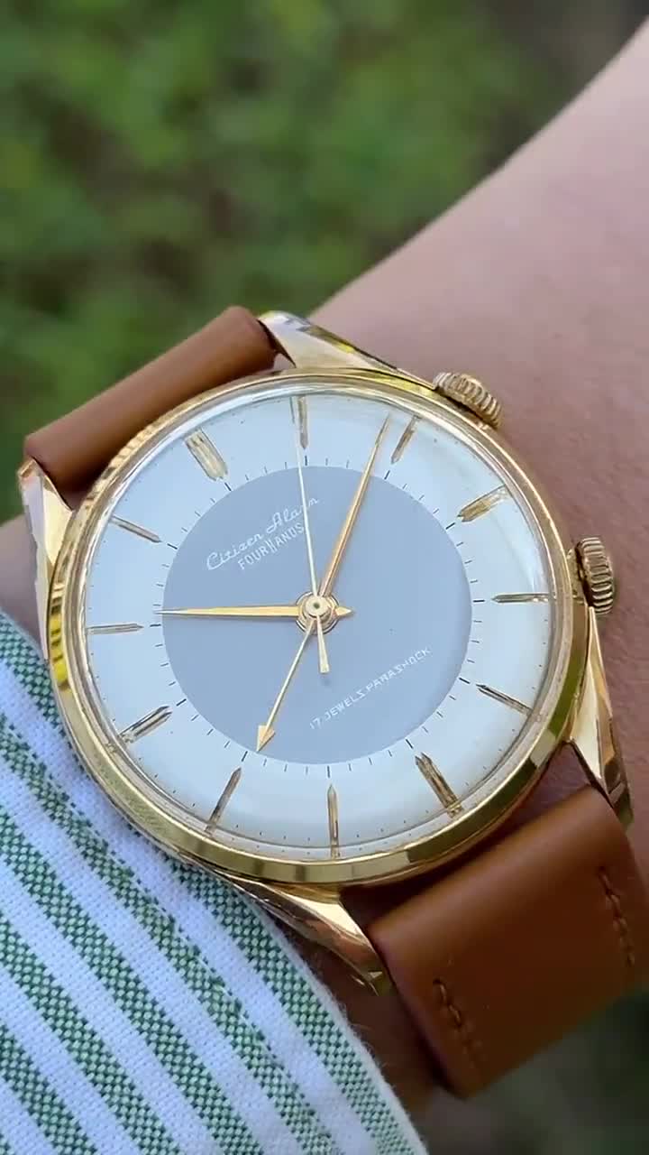 Citizen Alarm 4 Hands Mechanical - Etsy