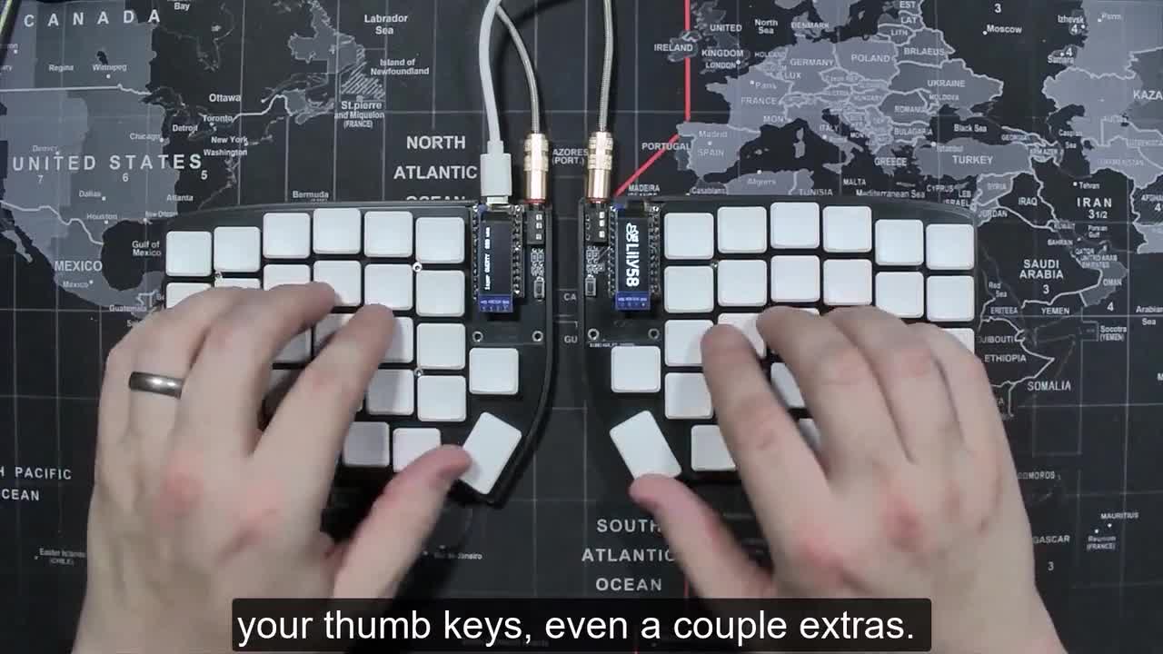 Lily58 Pro Choc Low Profile Split Ergo Keyboard - Etsy
