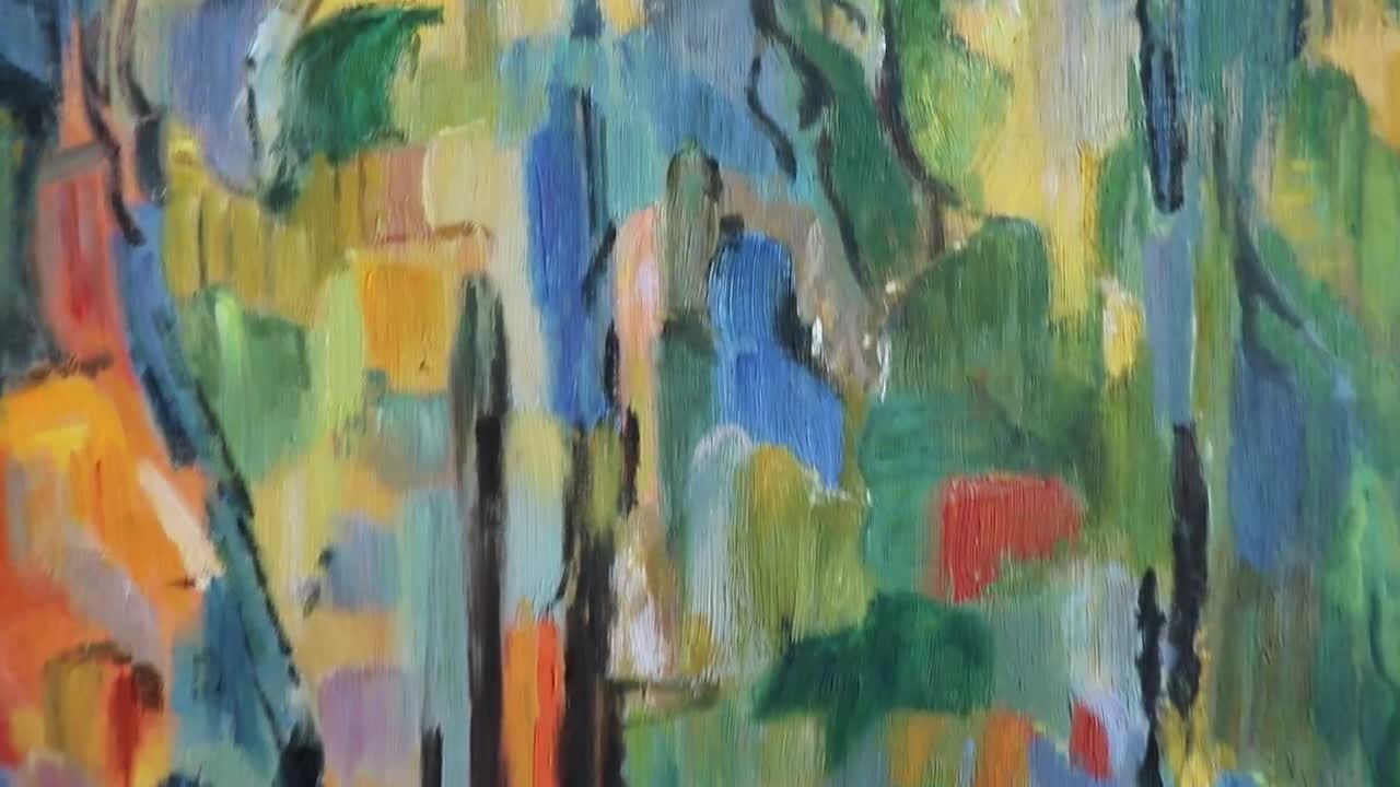 森の道の曲がり角（Route tournante en sous-bois） - ポール