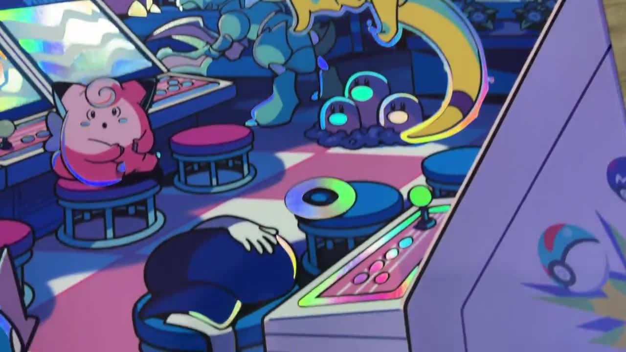 Holographic Foil Celadon Game Corner Playmat – Pokemon TCG