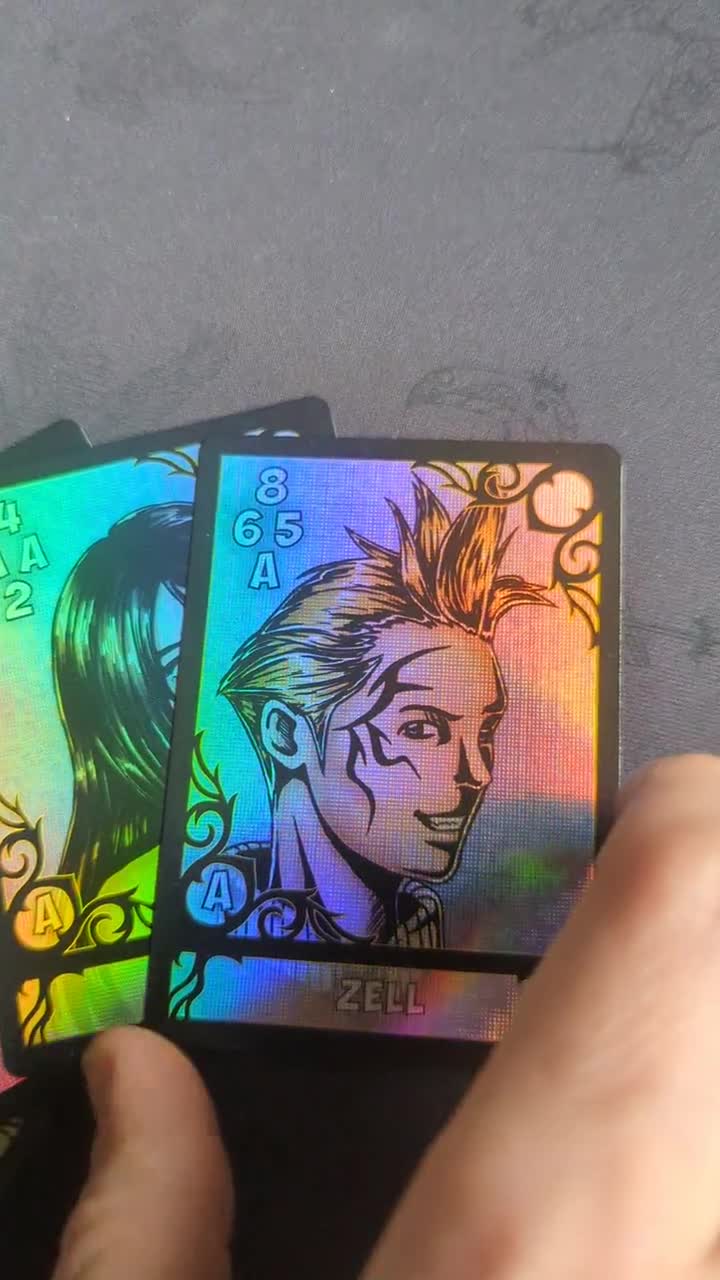 FFVIII Triple Triad Full Card Set - Etsy