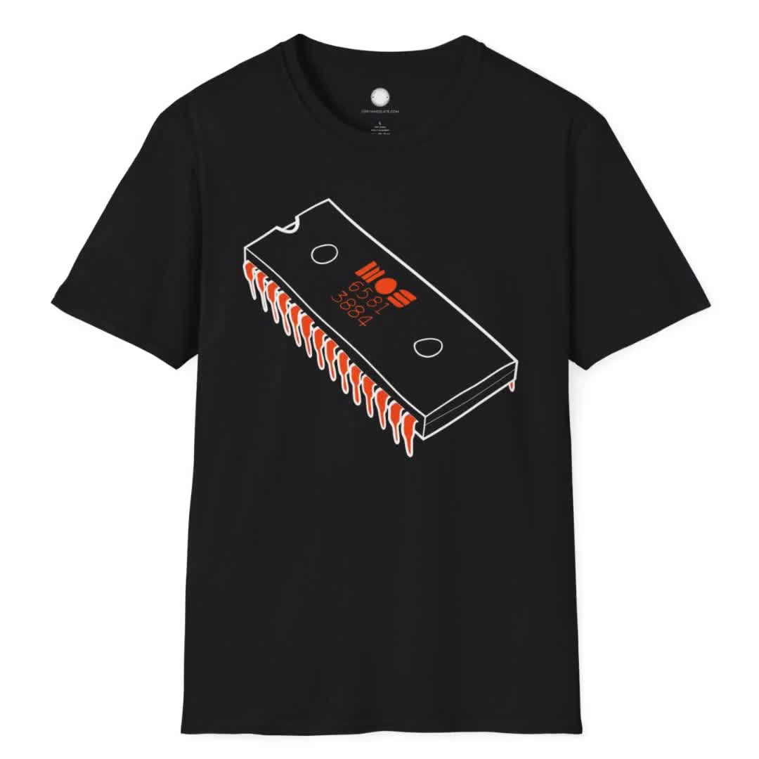 MOS 6581 SID Chip T-shirt | Original Commodore 64 Sound