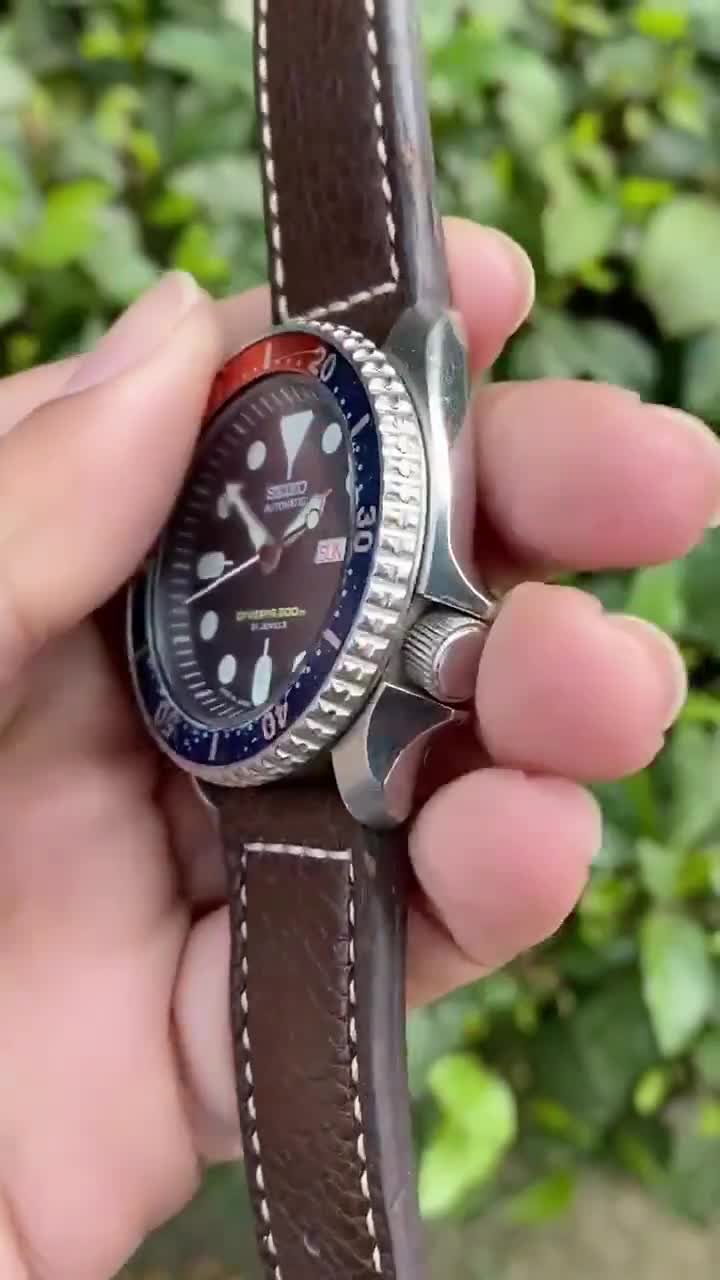 Vintage Rare SEIKO Pepsi Scuba Diver 200m SKX009 7S26-0020