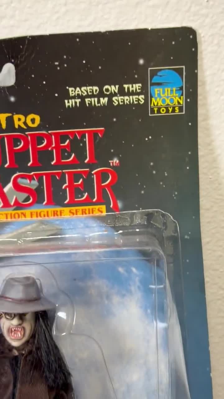 Vintage Retro Puppet, Master Action Figure Blade New Old Stock