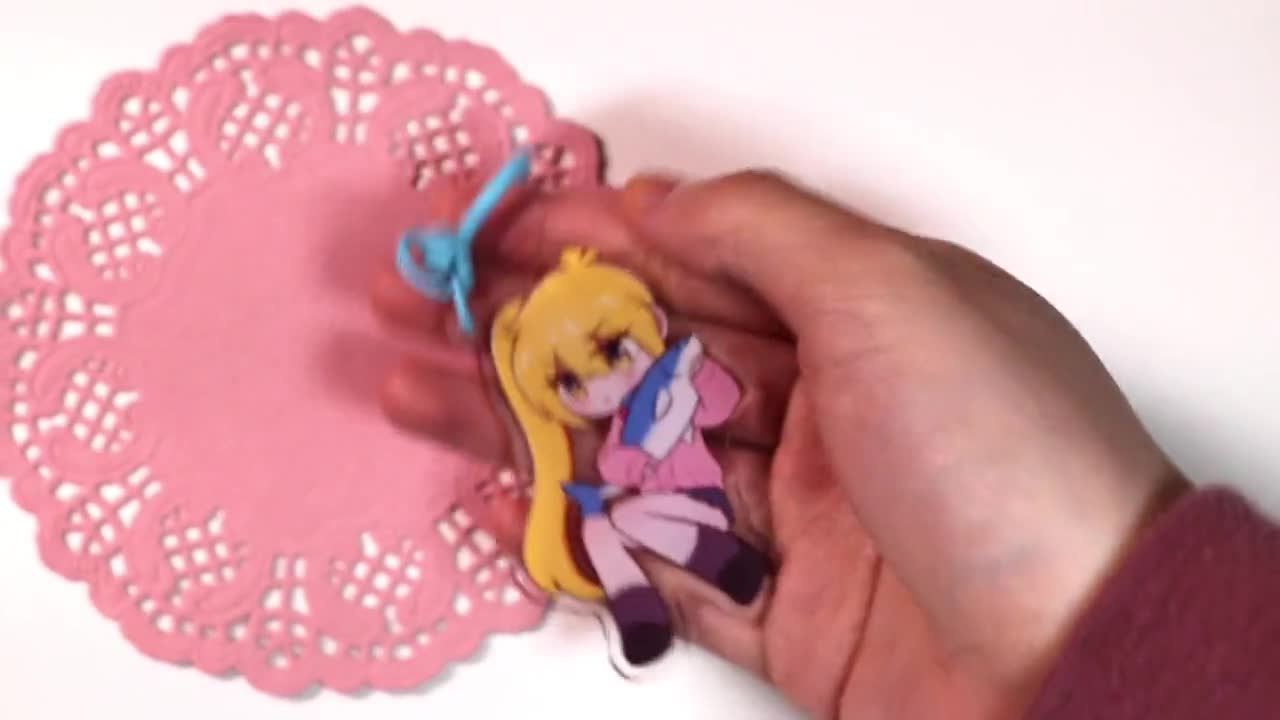 Vocaloid Akita Neru (the Yellow One) Acrylic Keychain [zako by