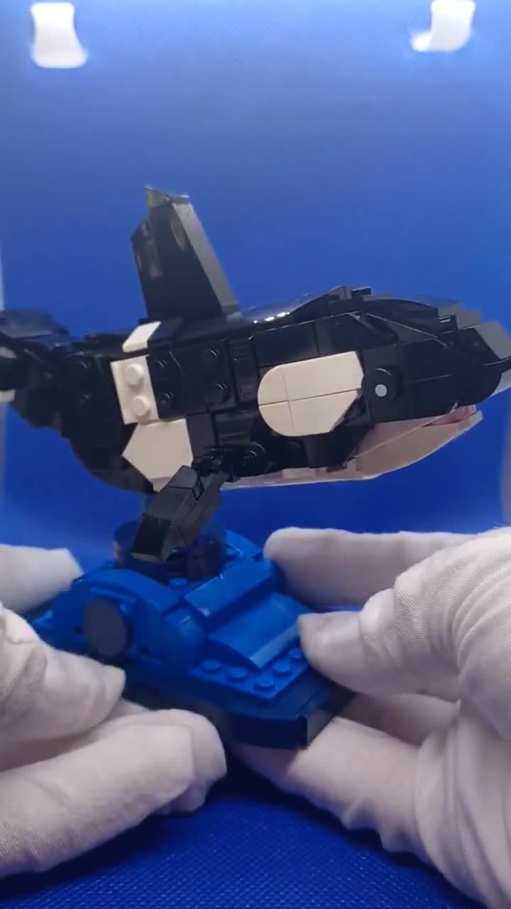 Orca Killer Whale Custom Lego-moc/model - Etsy