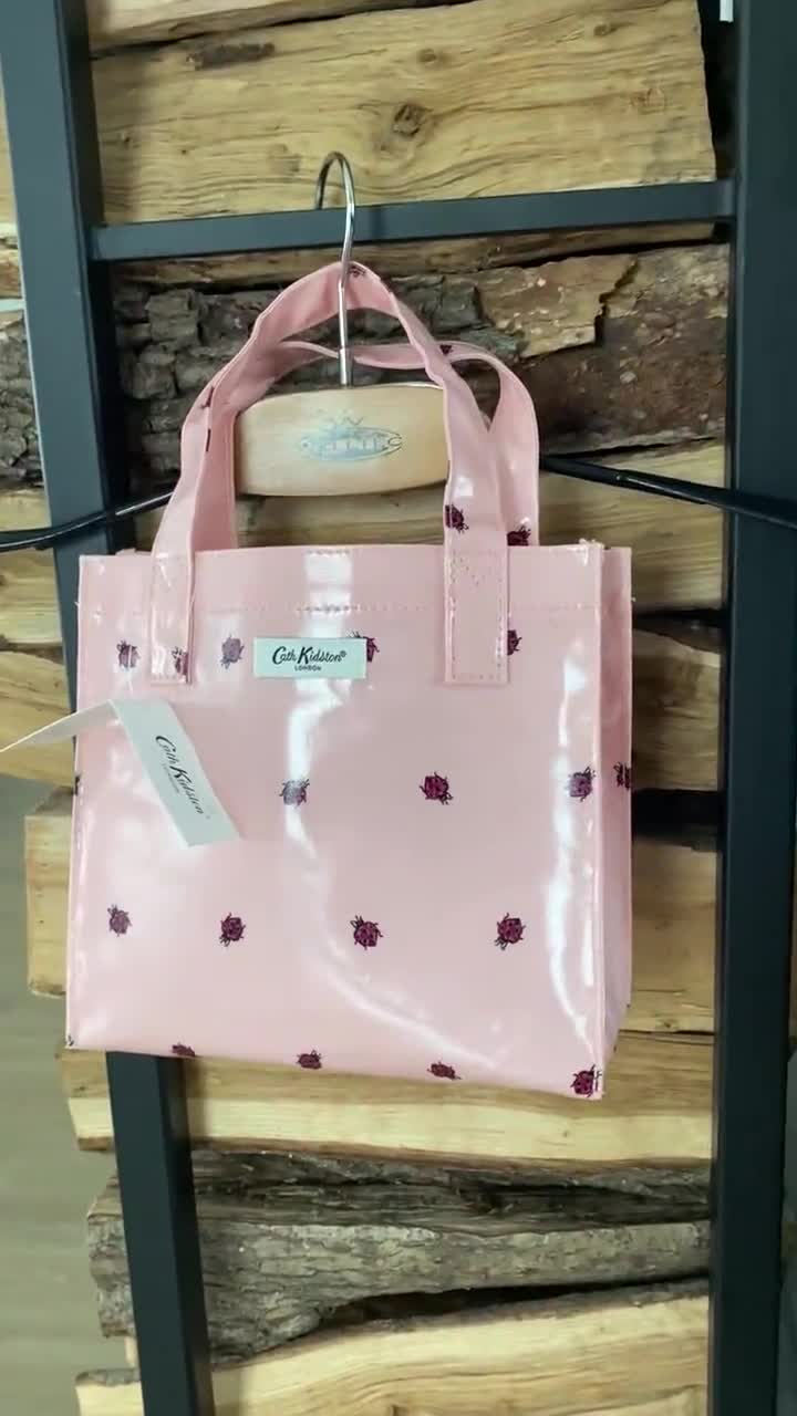 Cath Kidston Pink Ladybird Print Small Coated Bookbag - Etsy Israel