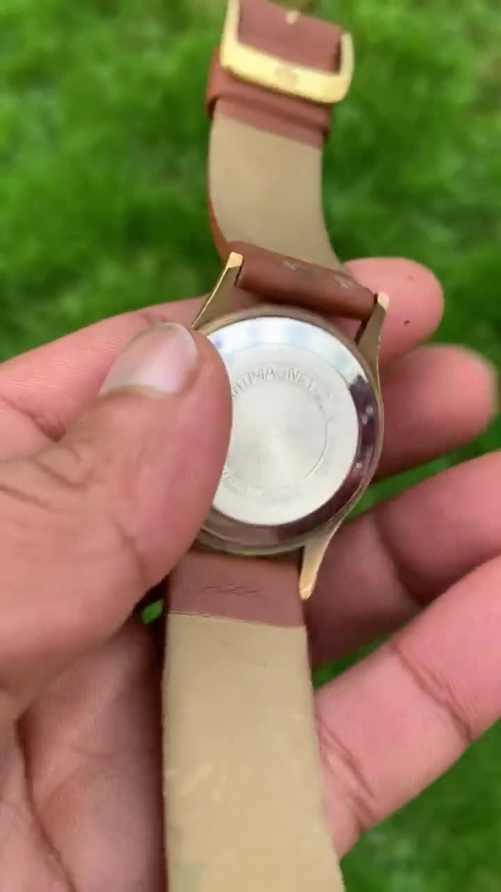 Vintage Anker Antimagnetic Watch: Mechanical Wristwatch From 1960s