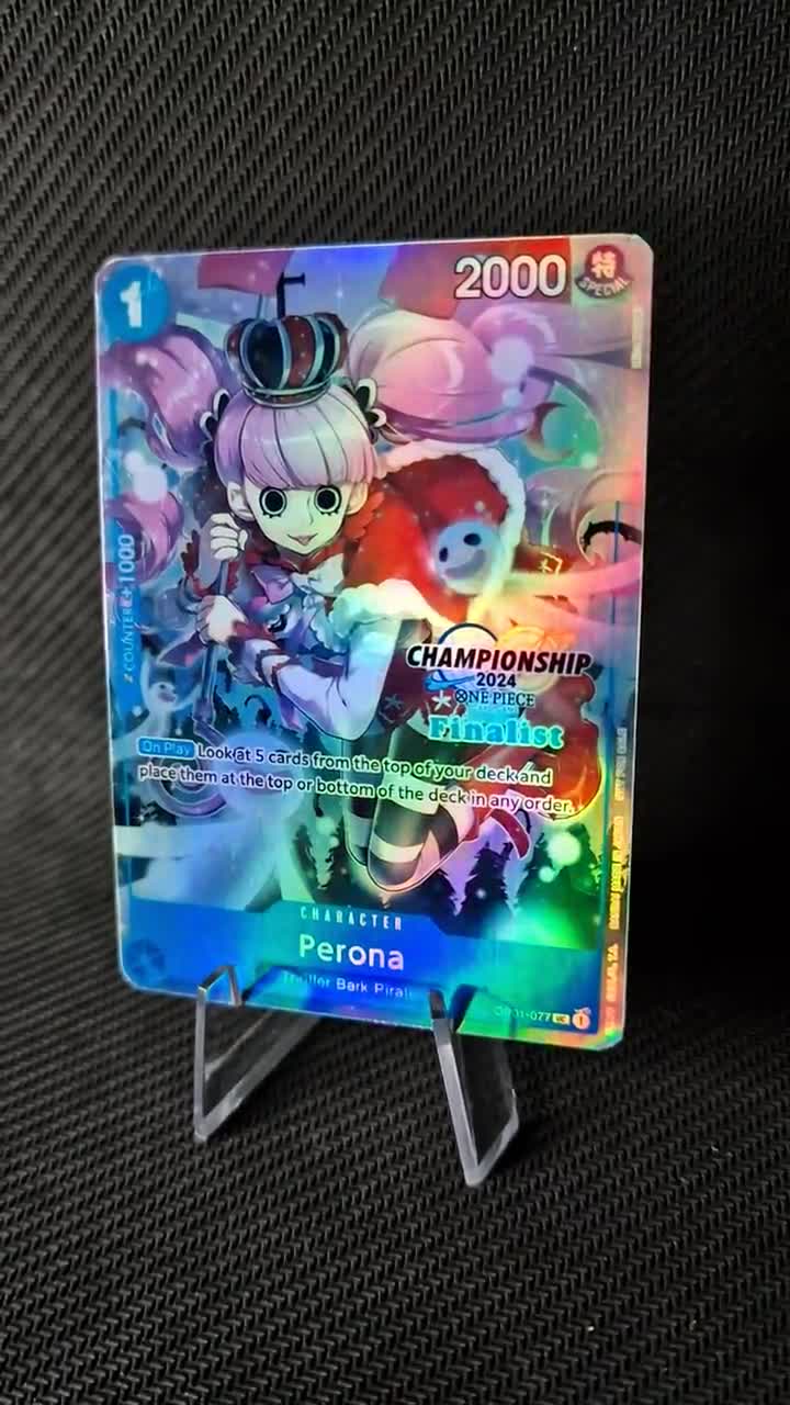 One Piece Proxy Card Holo - Perona OP01-077 Character Championship