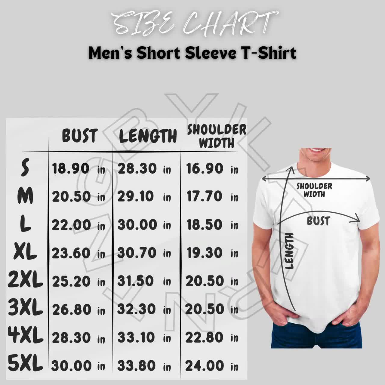 メンズ半袖Tシャツサイズ表 | メンズ半袖Tシャツのモックアップと
