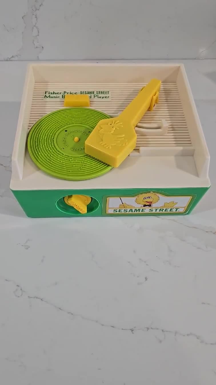 1983年製 フィッシャープライス セサミストリート ビッグバード