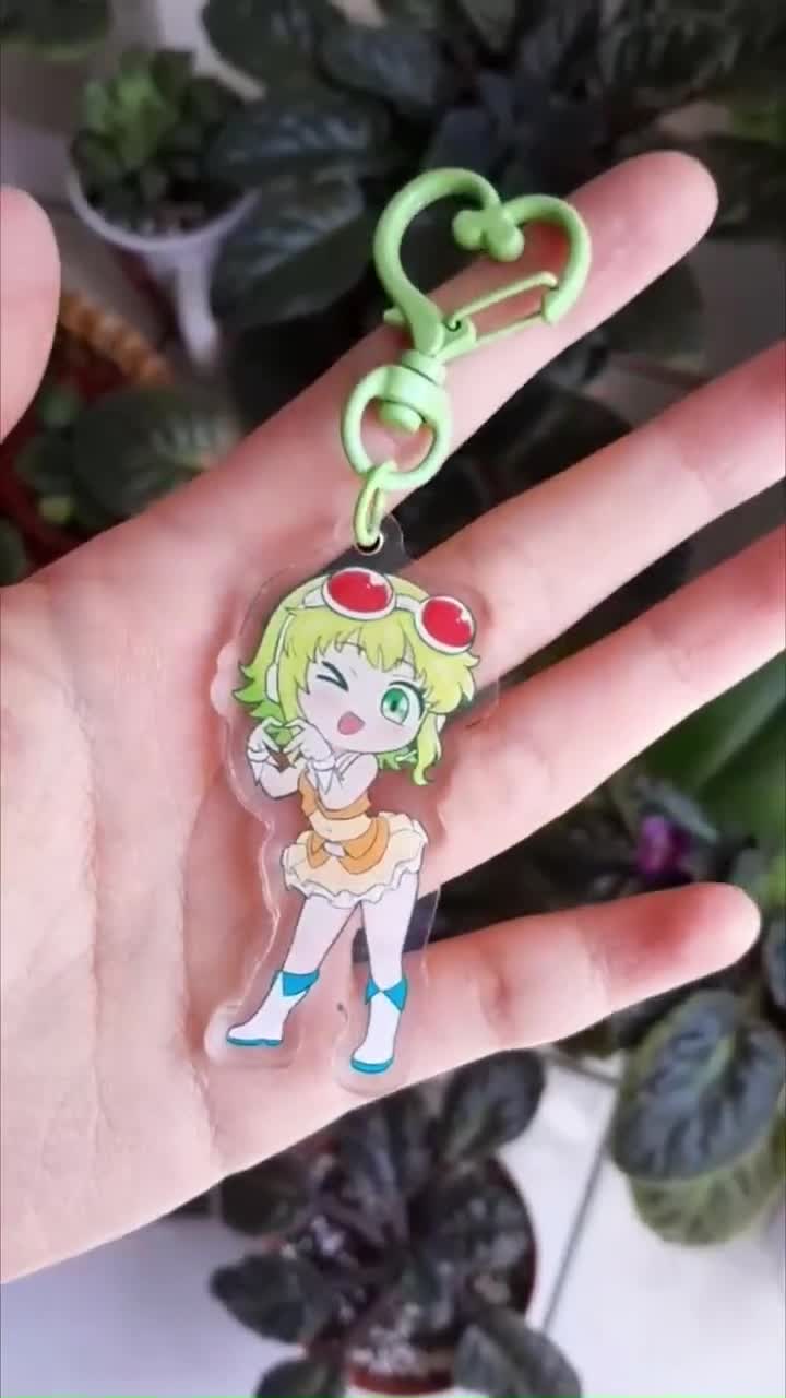 Vocaloid GUMI Megpoid Acrylic Keychain Charm - Etsy