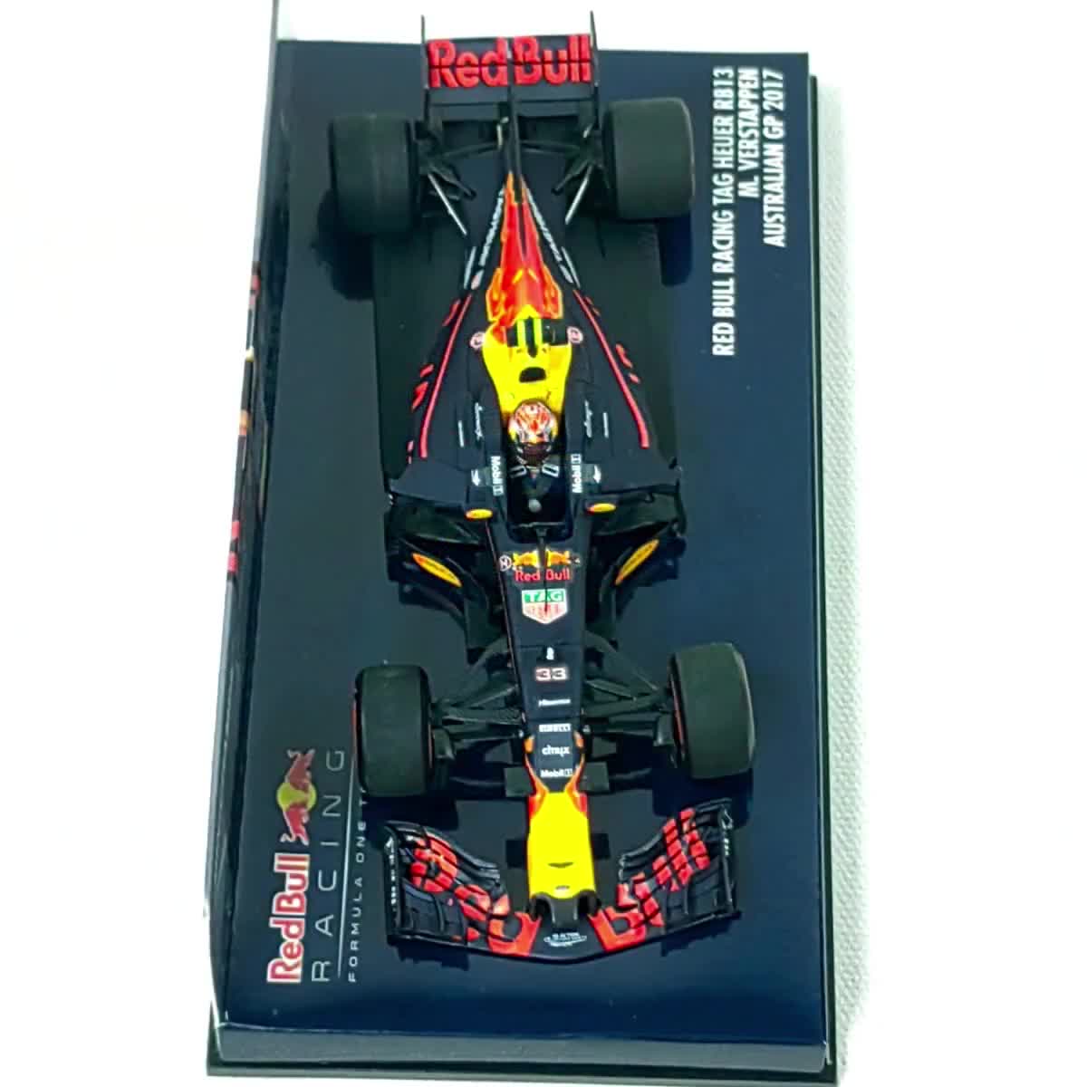 1:43 Red Bull Racing TAG Heuer RB13 Max Verstappen No33 Australian