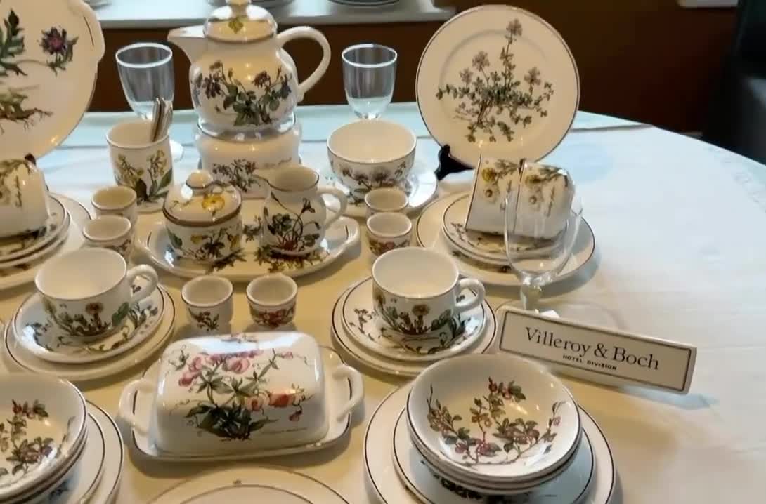 Villeroy & Boch Botanica Tea and Breakfast Set, 45 Pieces - Etsy