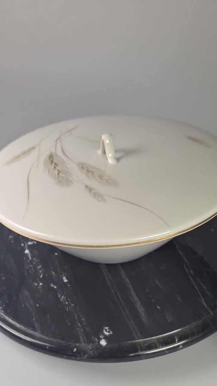 Rosenthal Regina Wheat Covered Serving Bowl, 1960s German