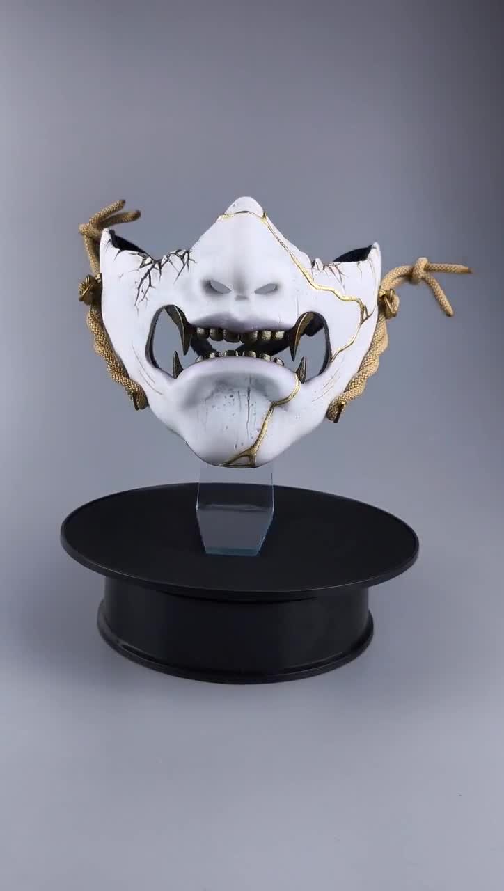 Ghost of Yotei Mask for Atsu Replica From the Game - Etsy