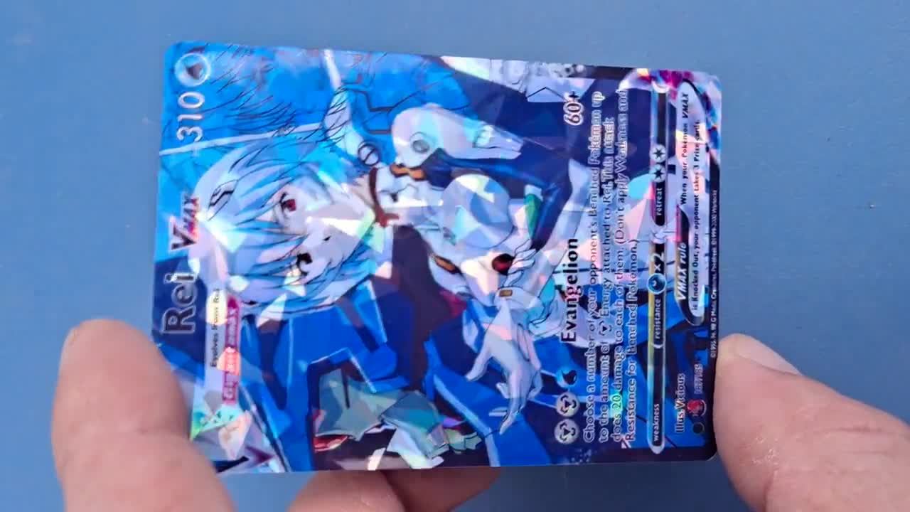 新世紀エヴァンゲリオンの綾波レイ - ポケモンカード - アニメ - Etsy 日本
