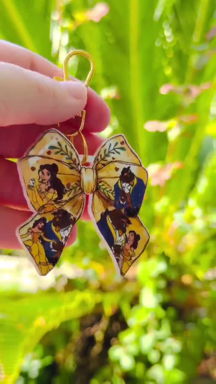 Bag Charm Beauty and the Beast: Disney Castle, Disney Inspired