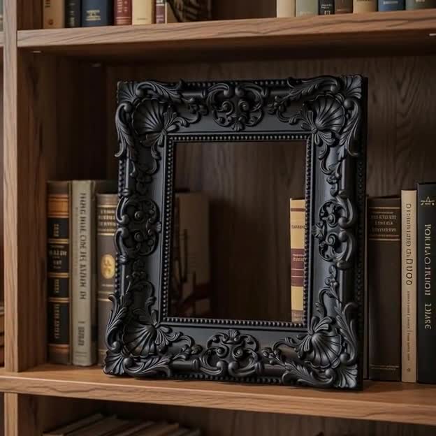 Victorian Gothic Frame STL | 3D Printable Frame | Witchy Photo