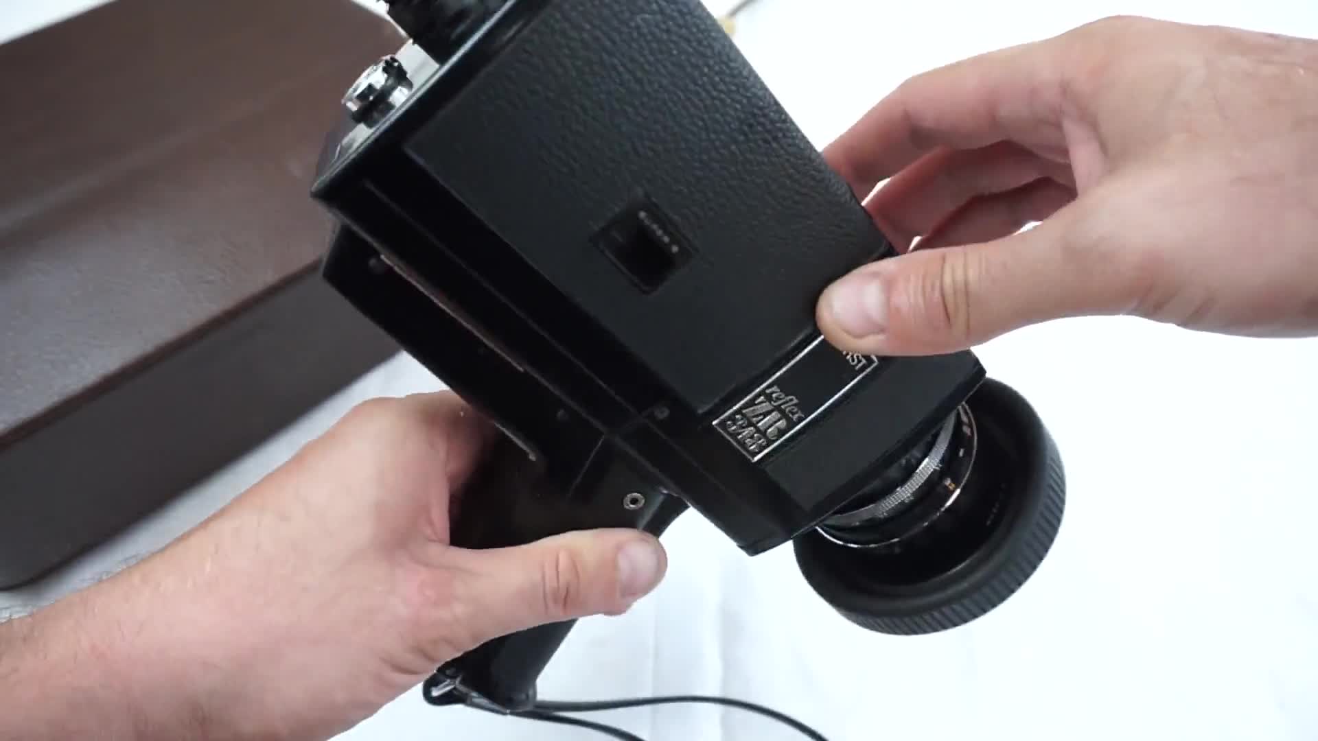 Super 8 Camera Film TESTED and Working Porst Reflex ZR 348 Video