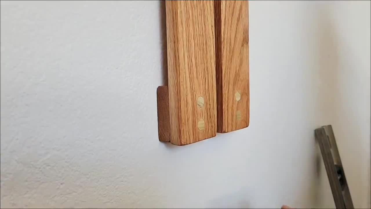 Solid Wood Wall Easel: Space-saving Artist Tool, Small and Large