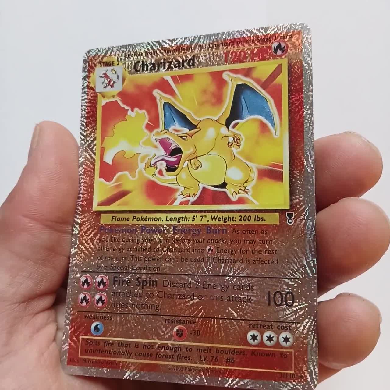 Pokemon Vintage 2002 Legendary Collection Reverse Holo