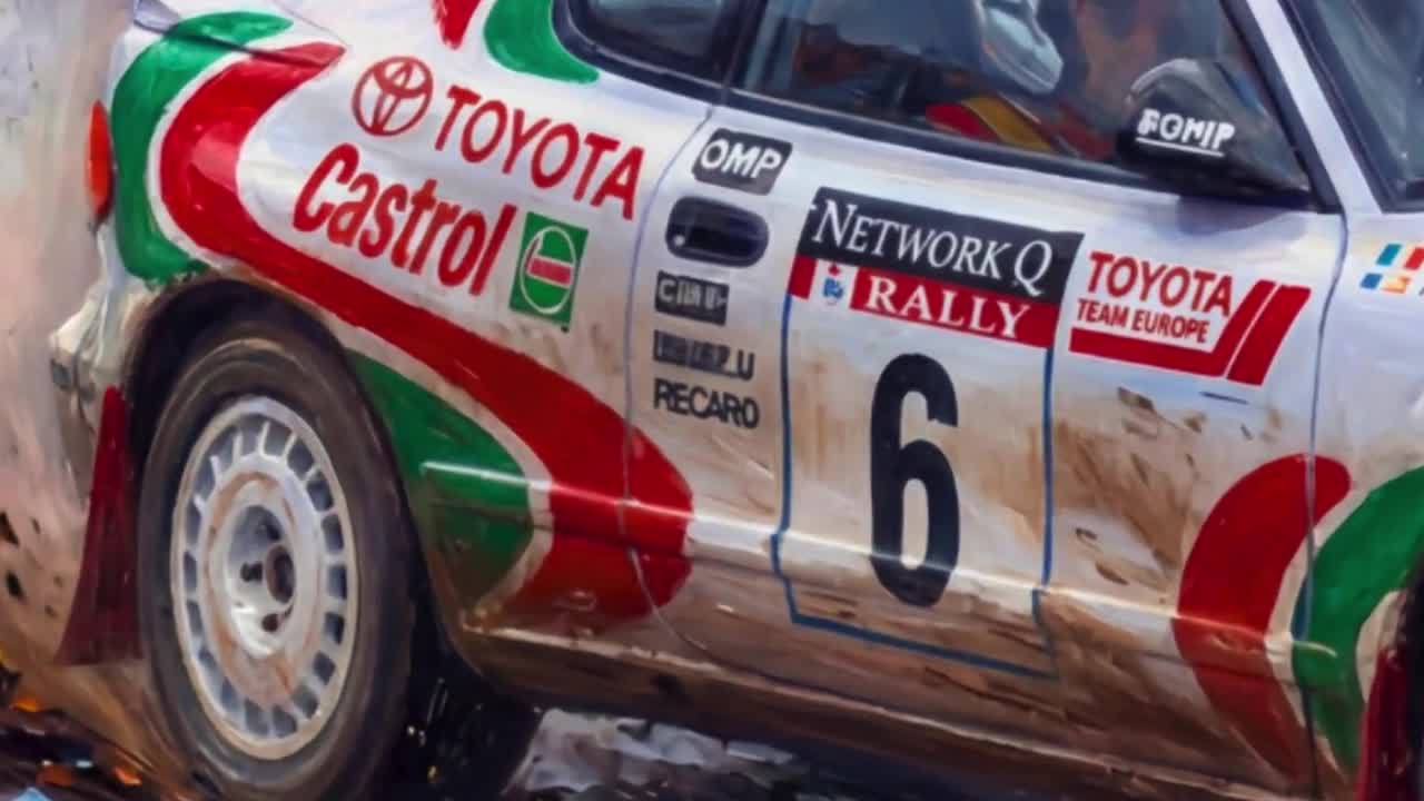 Toyota Celica GT Four Rally Car: Didier Auriol 1994 RAC Rally