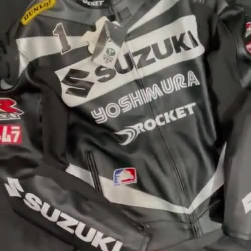 Men's Suzuki GSXR Riding Gear Motorcycle Racing Biker Rider