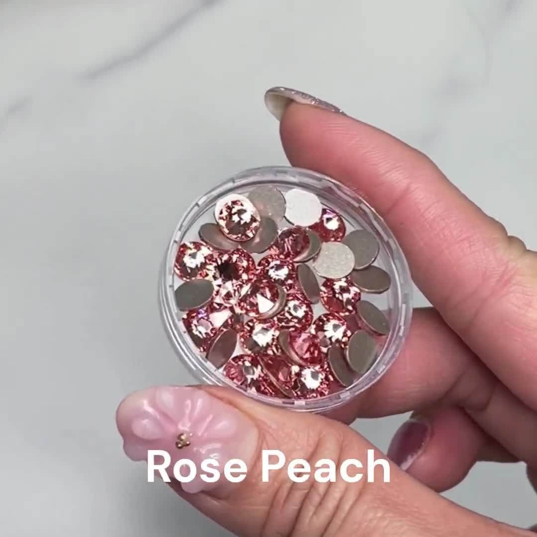 Rose Peach (262) Swarovski 2088 XIRIUS 30ss Crystal Flatback No