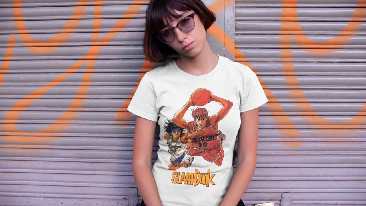 バスケットボール 90年代アニメTシャツ、ヴィンテージマンガシャツ