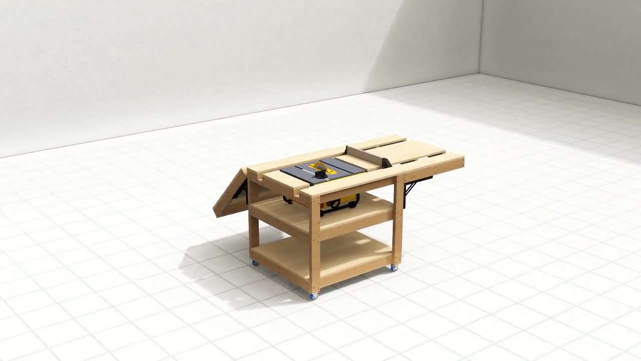 DIY工具作業台の設計図｜テーブルソー作業台の製作プラン - Etsy 日本