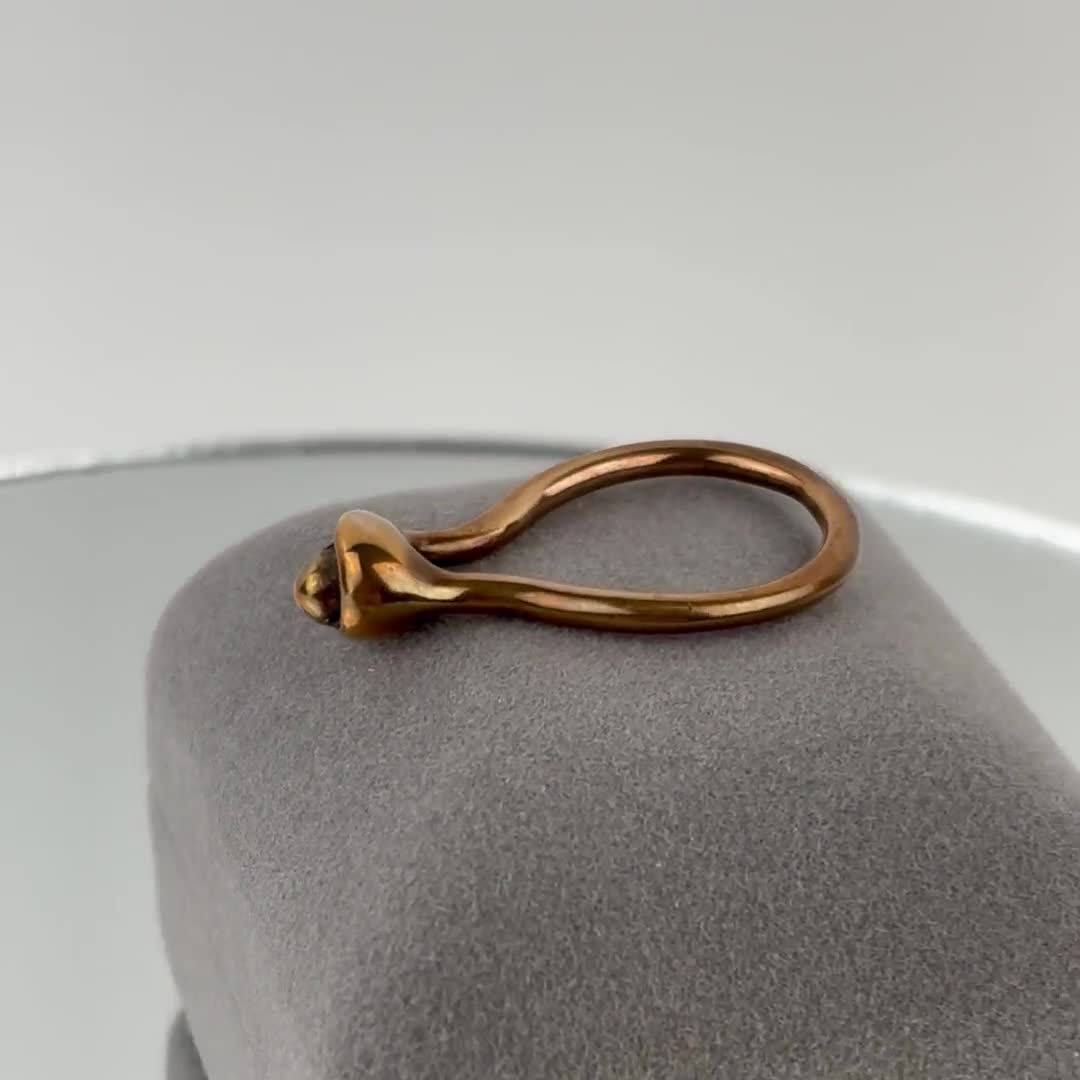 Monica Castiglioni Pre Owned Ring Ultra Modern Italian Organic