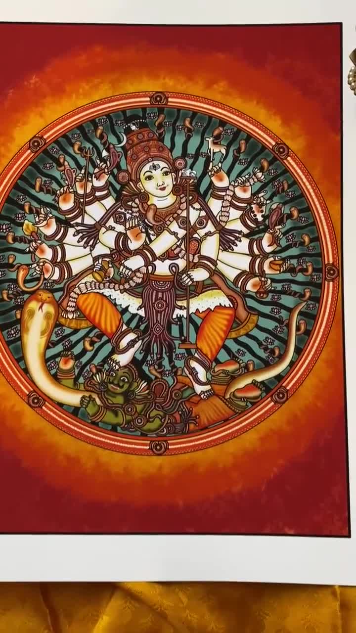 Shiva Narthanam - the Cosmic Dance - Etsy