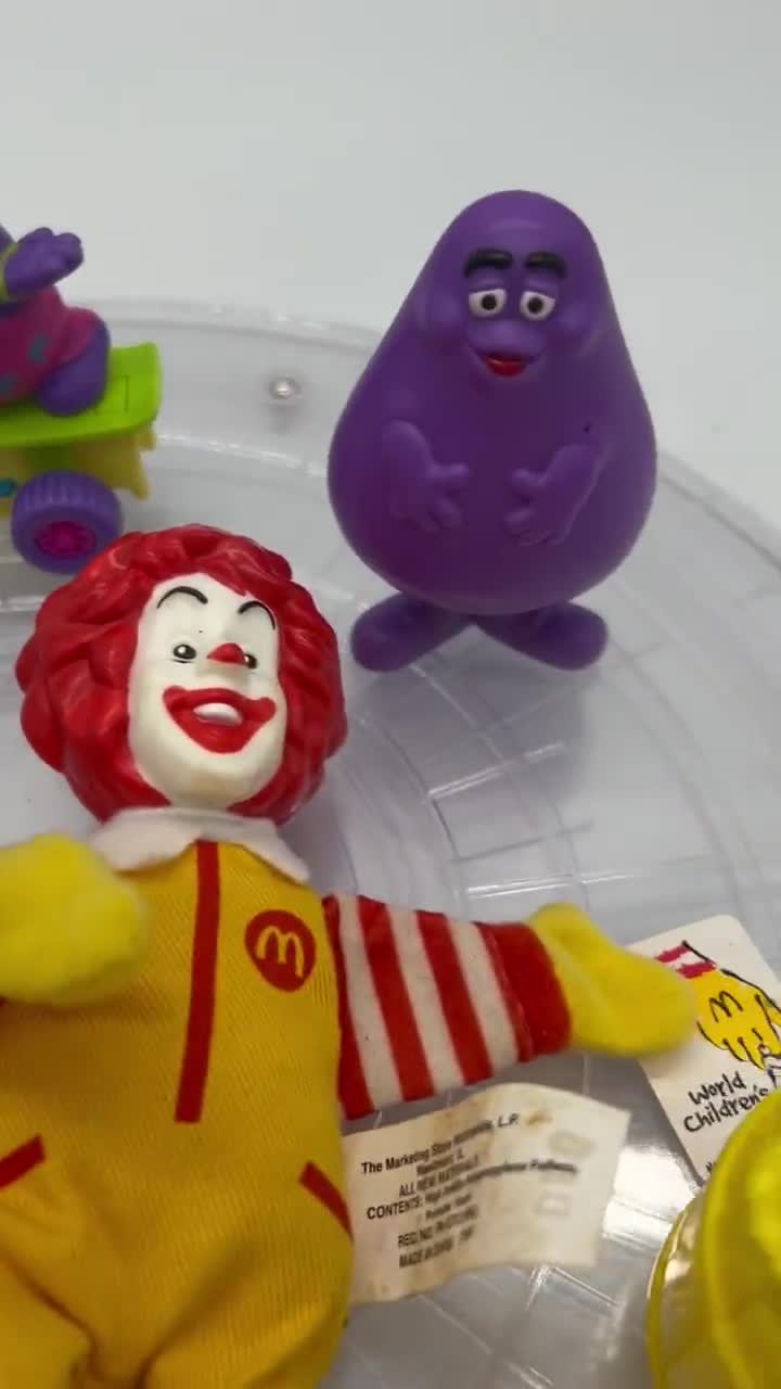 マクドナルドの広告玩具（1980年代・1990年代）。別売りです！ - Etsy 日本