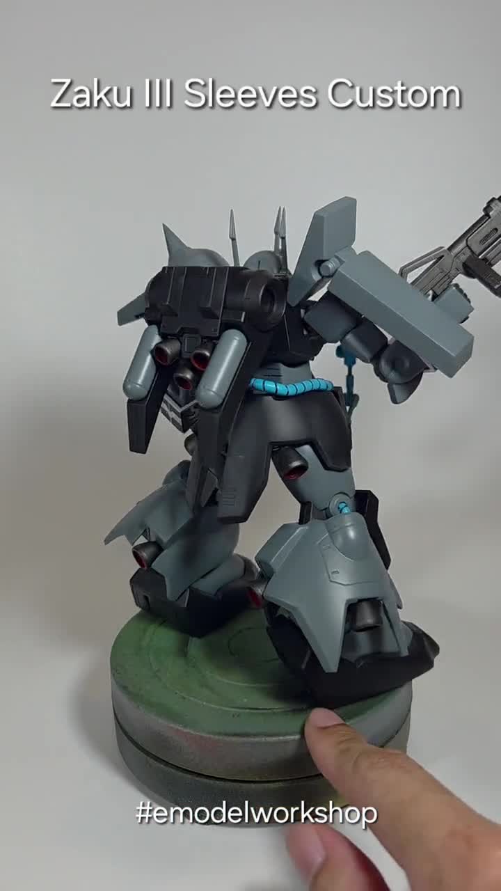Zaku III Sleeve Custom Conversion Kit - Etsy